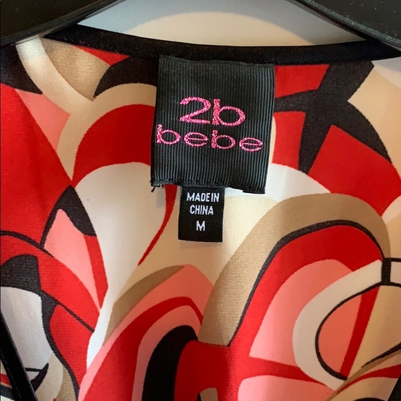 2B Bebe Tunic Top - Picture 2 of 5